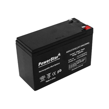 Powerstar 12V 7.5Ah Sealed Battery PO49133